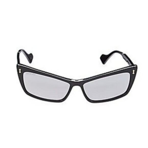 Gucci 58MM Rectangle Cat Eye Sunglasses - Picture 1 of 11